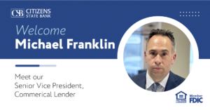 Welcome Michael Franklin
