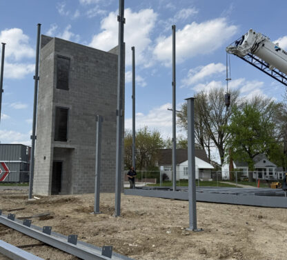 Structural Steel at Citizens State Bank HQ
